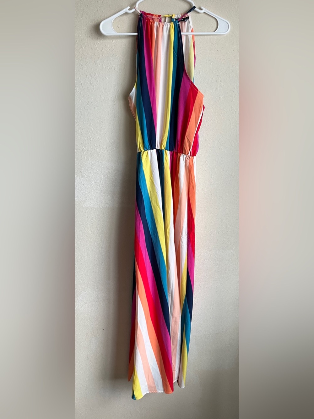 Rainbow Striped dress